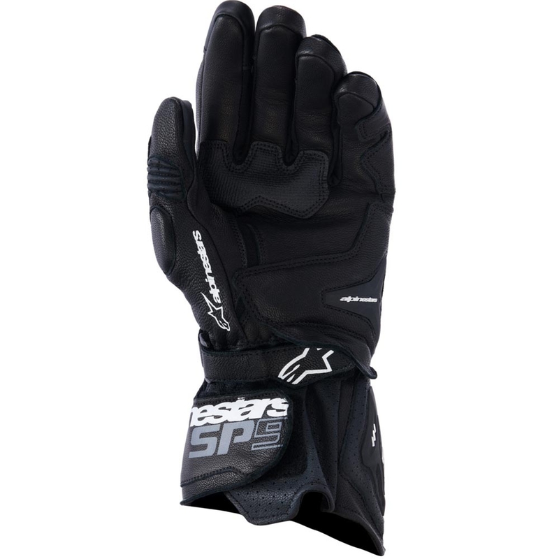 Alpinestars SP-9 motociklo pirštinės juodos-baltos