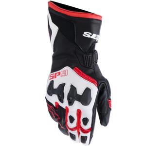Alpinestars SP-9 motociklo pirštinės juodos-baltos-raudonos