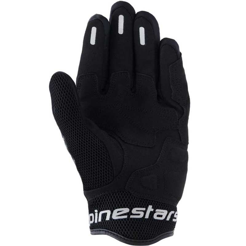 Alpinestars Stella Mogress Airflow moteriškos motociklo pirštinės juodos-antracito spalvos