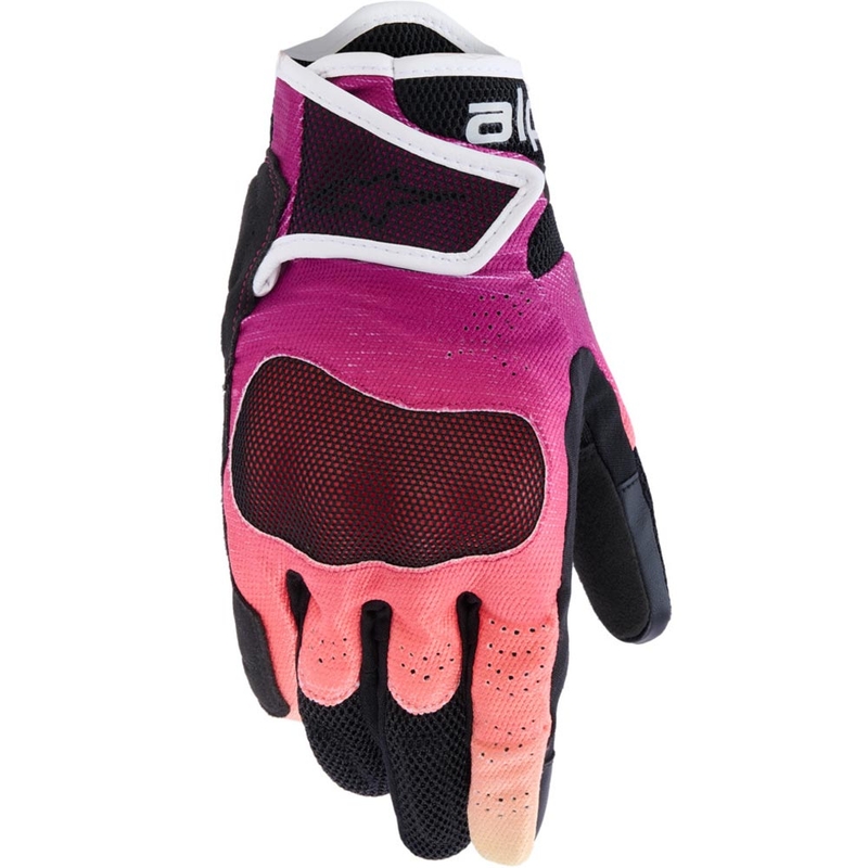 Alpinestars Stella Mogress Airflow juodos spalvos gradientinės moteriškos motociklo pirštinės
