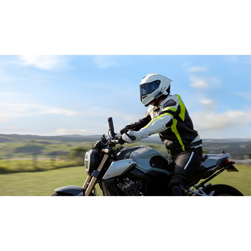 Insta360 X5 motociklo veiksmo kamera su komplektu, juoda