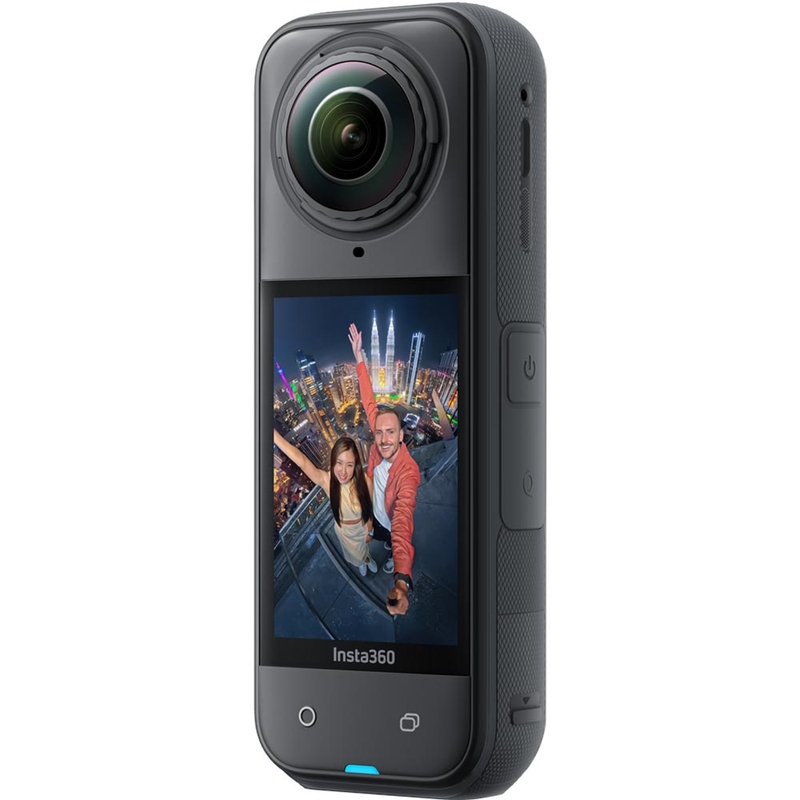 Insta360 X5 veiksmo kamera, juoda