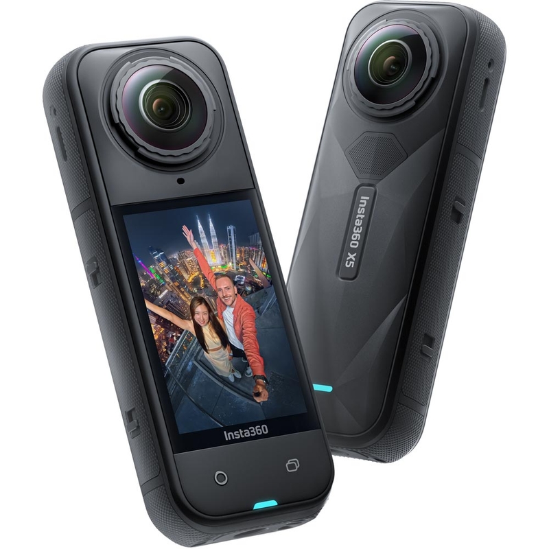 Insta360 X5 veiksmo kamera, juoda