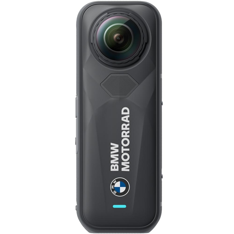 „Insta360 X5 BMW Motorrad Edition“ veiksmo kamera, juoda