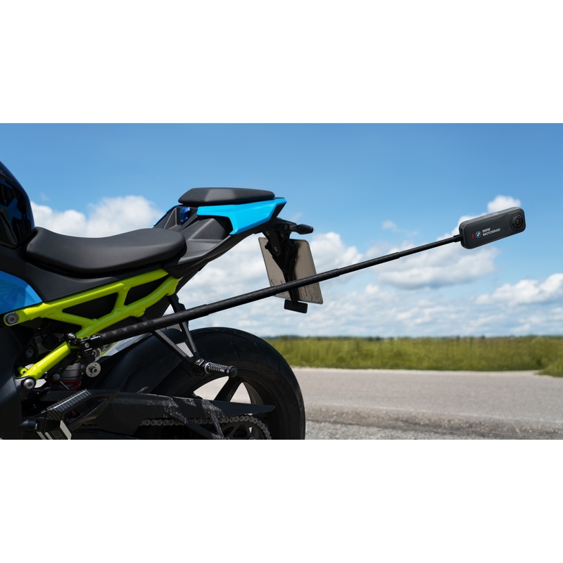 „Insta360 X5 BMW Motorrad Edition“ veiksmo kamera, juoda
