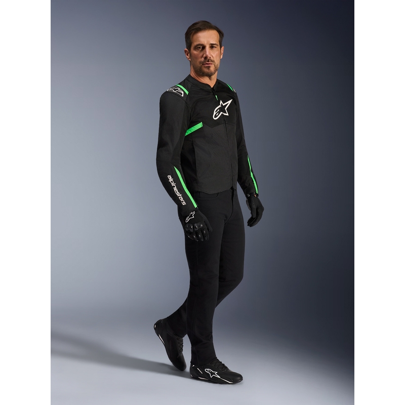 Alpinestars T-SPS Air V2 motociklo striukė, juoda-žalia