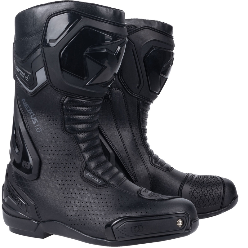 "Oxford Nexus 1.0 Air Black" juodi motociklininko batai - II. kokybė