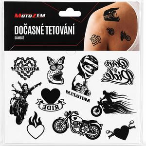 Laikina tatuiruotė MotoZem moterims