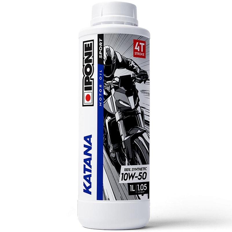 Sintetinė variklinė alyva IPONE KATANA 10W50 (esteris, JASO MA2) 1 l