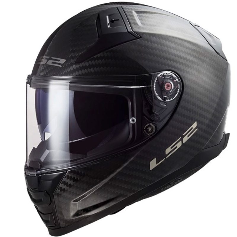Uždaras motociklo šalmas LS2 FF811 Vector II Carbon 06 juodas - II kokybės - II. kokybė