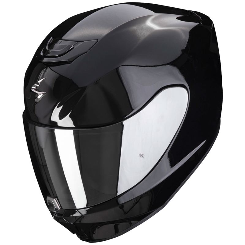 Scorpion EXO-391 Solid uždaras motociklo šalmas, blizgiai juodas - II kokybės - II. kokybė
