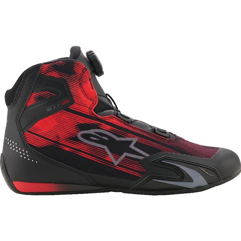 Alpinestars Celer ventiliuojami motociklo batai juodi-raudoni