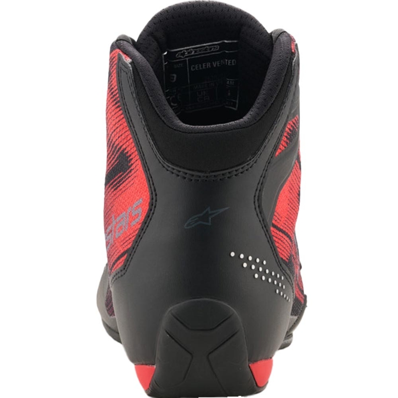 Alpinestars Celer ventiliuojami motociklo batai juodi-raudoni