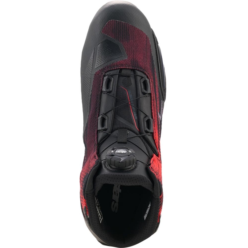 Alpinestars Celer ventiliuojami motociklo batai juodi-raudoni