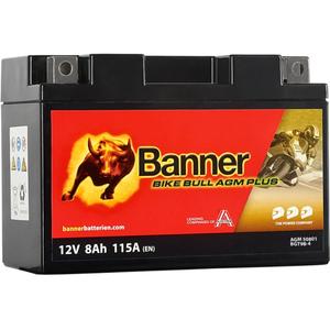 AGM akumuliatorius Banner Bike Bull AGM PLUS AGM PLUS 508 01 / BGT9B-4 - GT9B-4