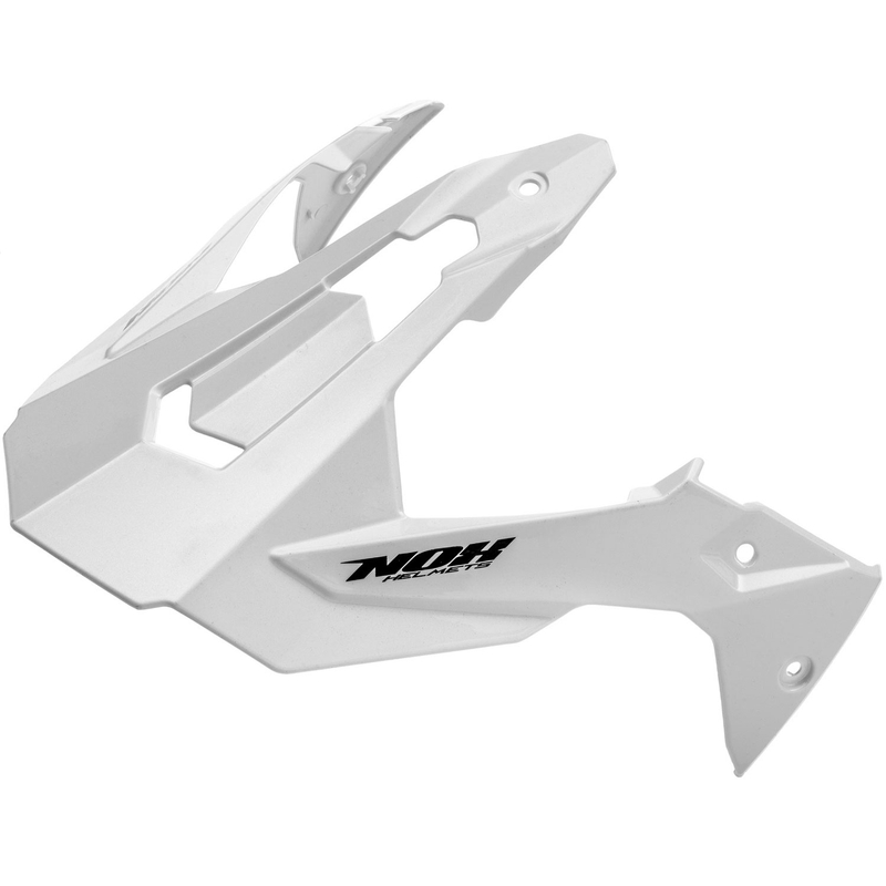 Motociklo šalmo skydelis NOX N312 baltas