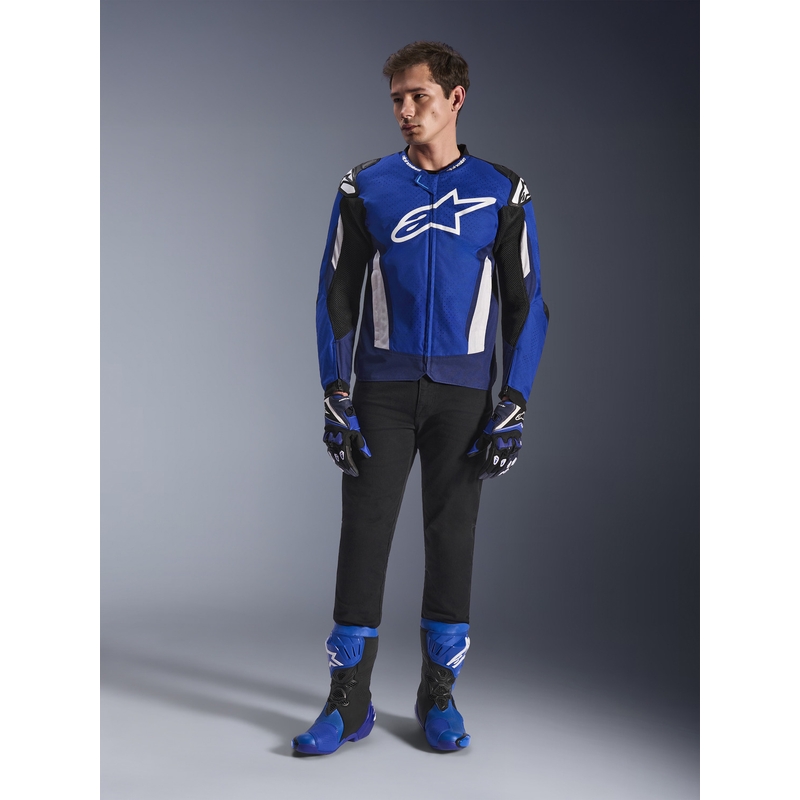 Alpinestars T-GP Air motociklo striukė mėlyna-balta-juoda