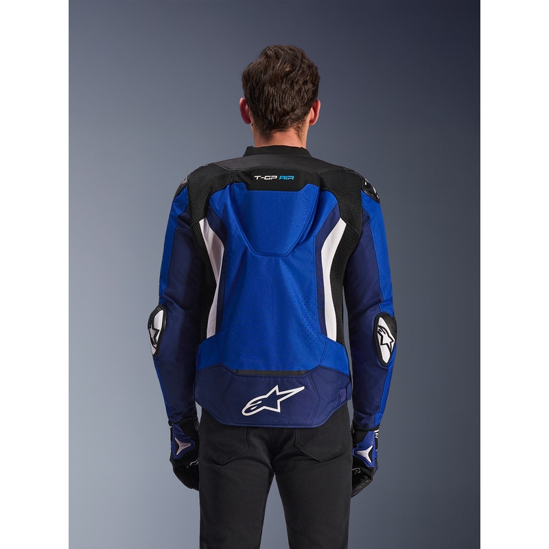 Alpinestars T-GP Air motociklo striukė mėlyna-balta-juoda