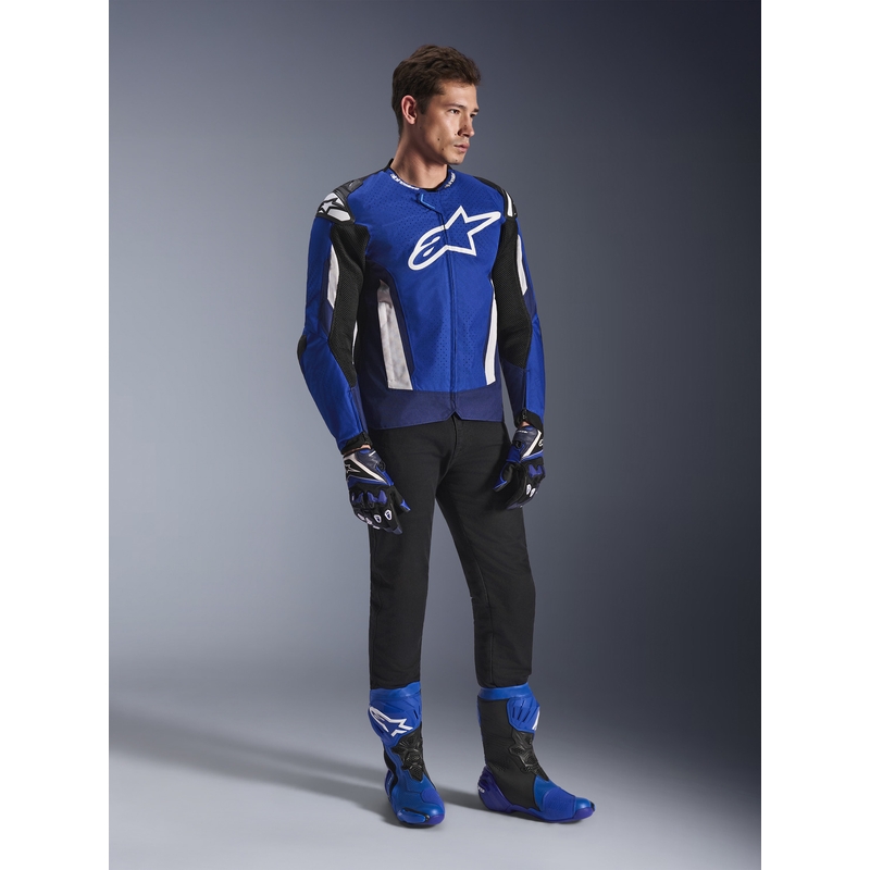 Alpinestars T-GP Air motociklo striukė mėlyna-balta-juoda