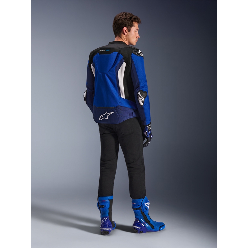 Alpinestars T-GP Air motociklo striukė mėlyna-balta-juoda