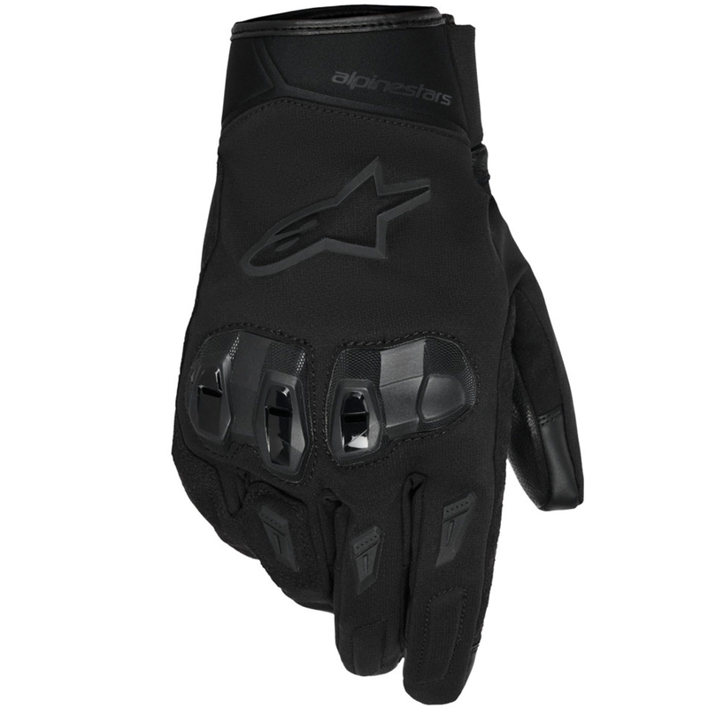 Alpinestars SP XZ VANDENIUI ATSPARŪS motociklo pirštinės juodos-juodos