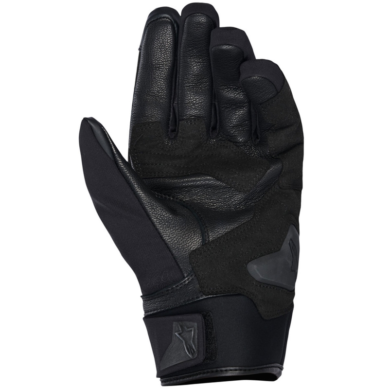 Alpinestars SP XZ VANDENIUI ATSPARŪS motociklo pirštinės juodos-juodos