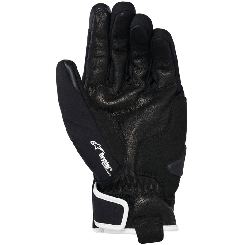 Alpinestars MOBLAST vandeniui atsparios motociklo pirštinės juodos-baltos
