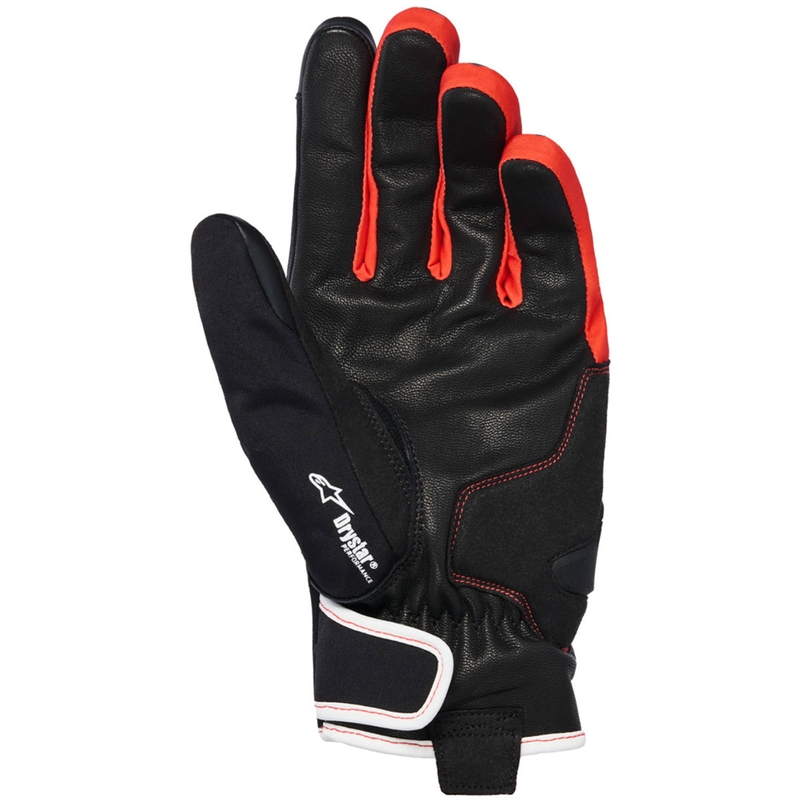 Alpinestars MOBLAST VANDENIUI ATSPARŪS motociklo pirštinės juodos-antracito-oranžinės