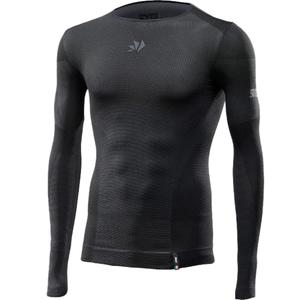 Funkciniai ilgarankoviai marškinėliai SIXS BT TS2L V2 juodi-tamsiai pilki