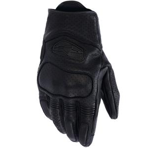 Alpinestars Mustang V3 motociklo pirštinės juodos-juodos
