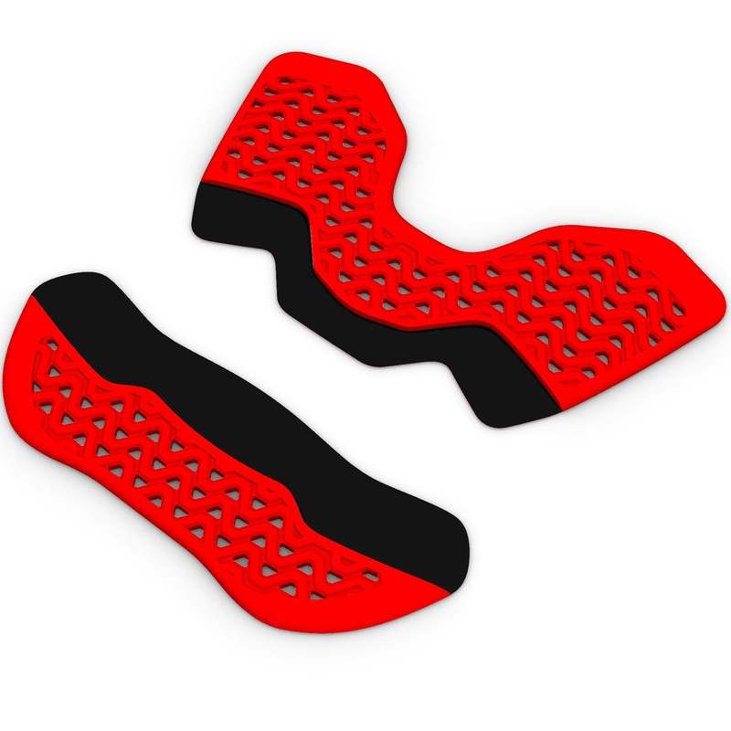 Adapterių rinkinys ALPINESTARS A-4 PLASMA krūtinės apsaugos prailginimui, raudonas