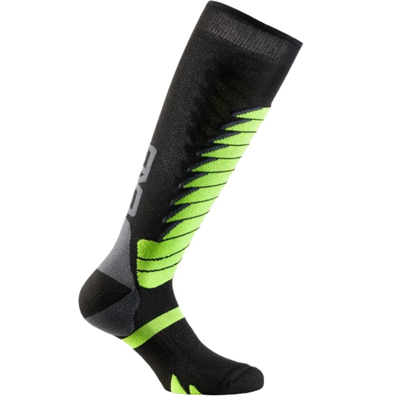 Funkcinės kelių kojinės SIXS SPEED V3 juodos-žalios