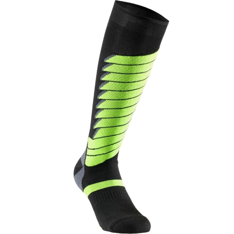 Funkcinės kelių kojinės SIXS SPEED V3 juodos-žalios