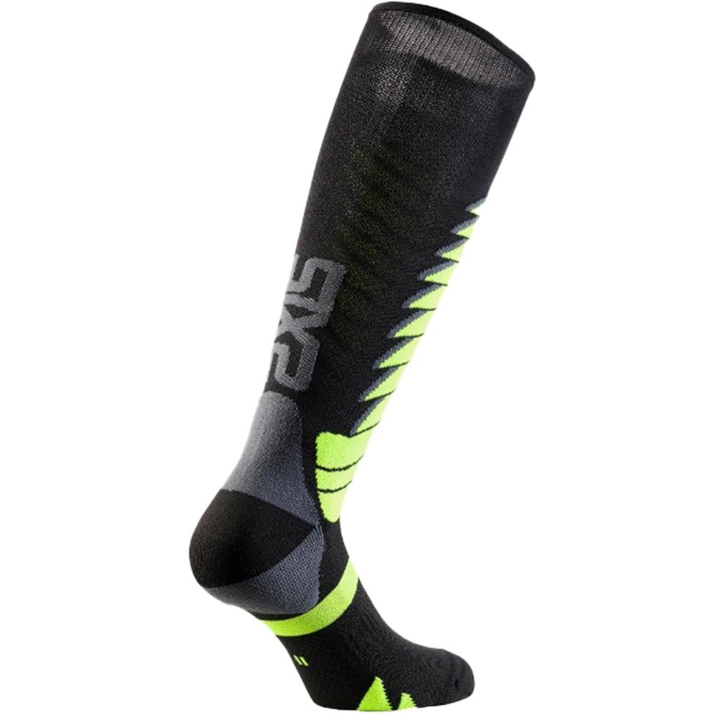 Funkcinės kelių kojinės SIXS SPEED V3 juodos-žalios