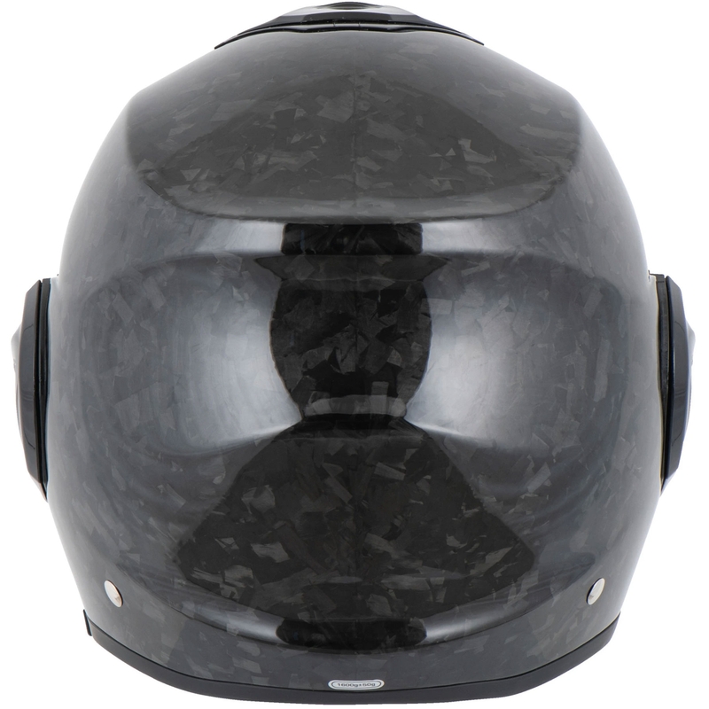 Scorpion EXO-TECH EVO ONYX CARBON Solid atlenkiamas motociklo šalmas, juodas