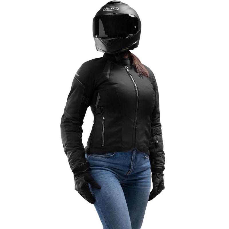 Moteriška motociklo striukė Rebelhorn Swift juoda