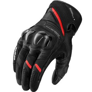 Shima Spark 3.0 motociklo pirštinės juodos-raudonos