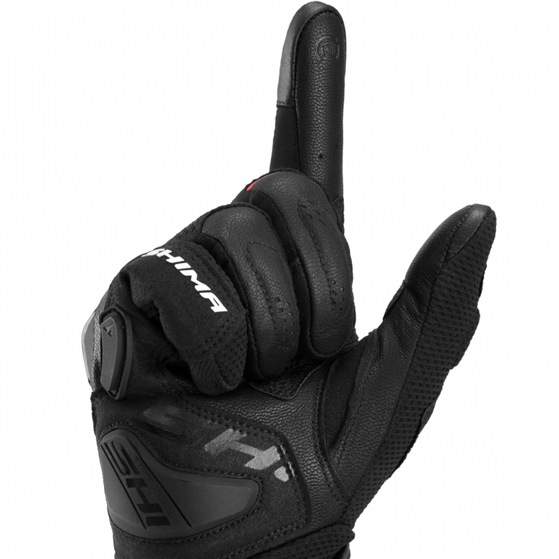 Shima Spark 3.0 motociklo pirštinės juodos-raudonos