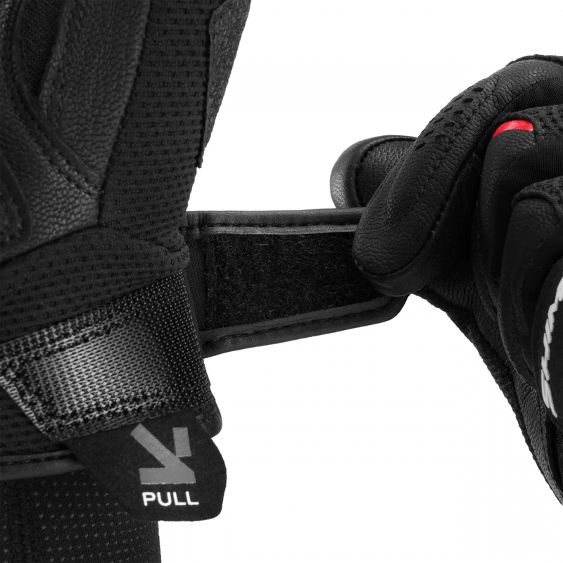 Shima Spark 3.0 motociklo pirštinės juodos-raudonos