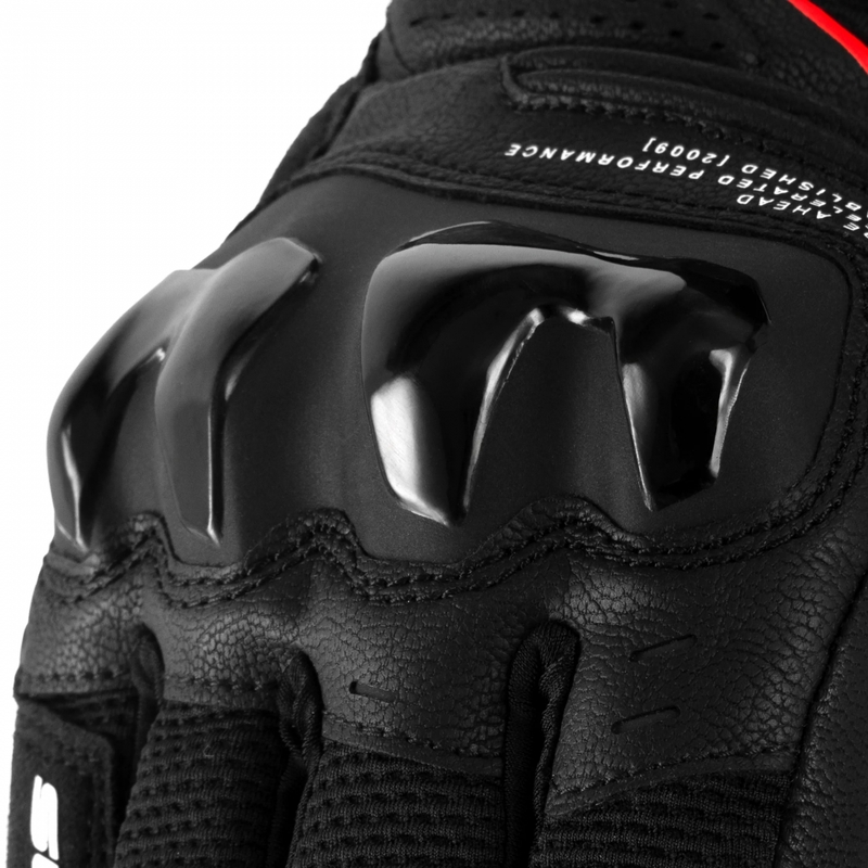 Shima Spark 3.0 motociklo pirštinės juodos-raudonos