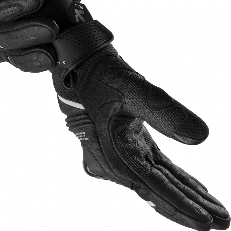 Shima Spark 3.0 motociklo pirštinės juodos-baltos