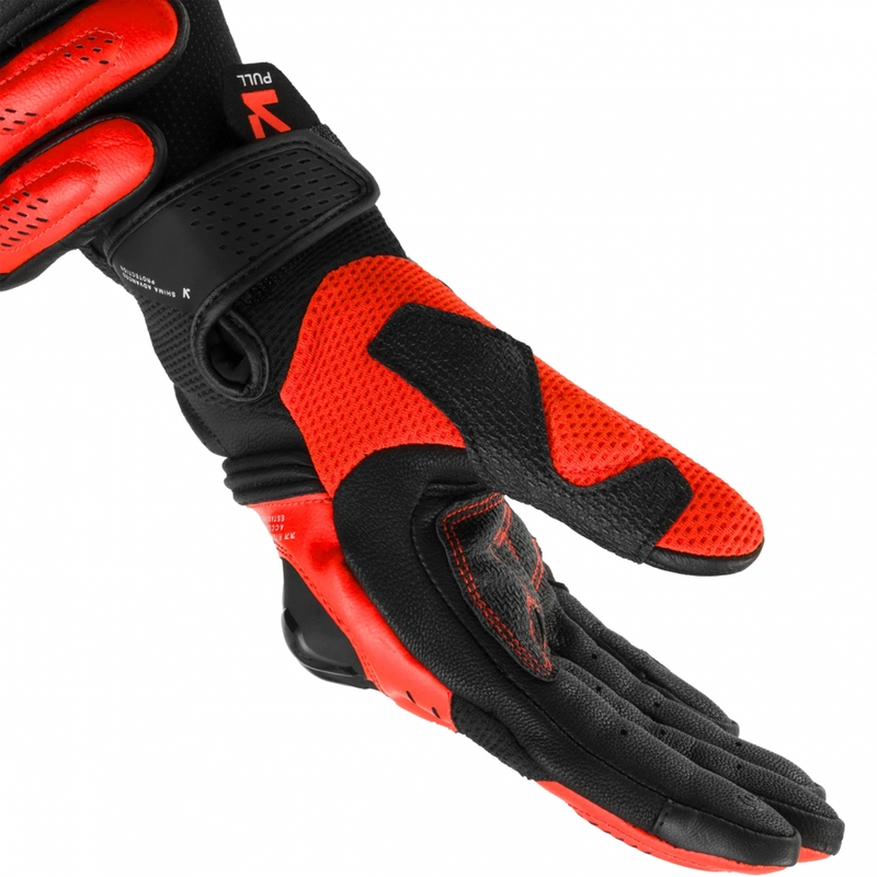 „Shima Spark 3.0“ motociklo pirštinės, fluorescencinės raudonos