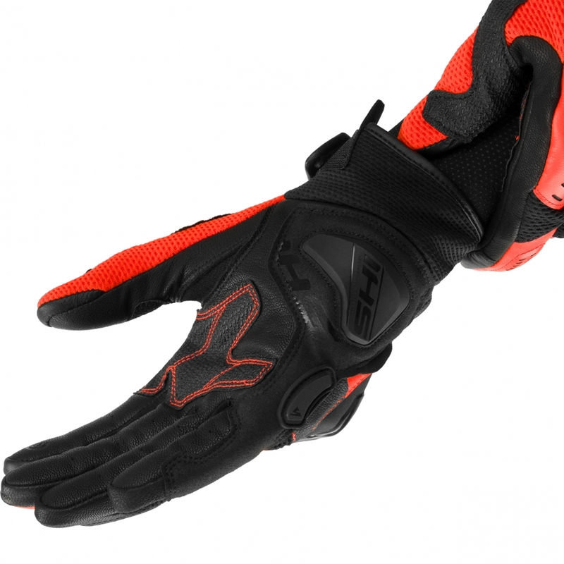 „Shima Spark 3.0“ motociklo pirštinės, fluorescencinės raudonos
