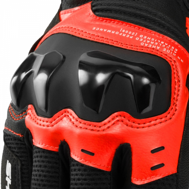 „Shima Spark 3.0“ motociklo pirštinės, fluorescencinės raudonos