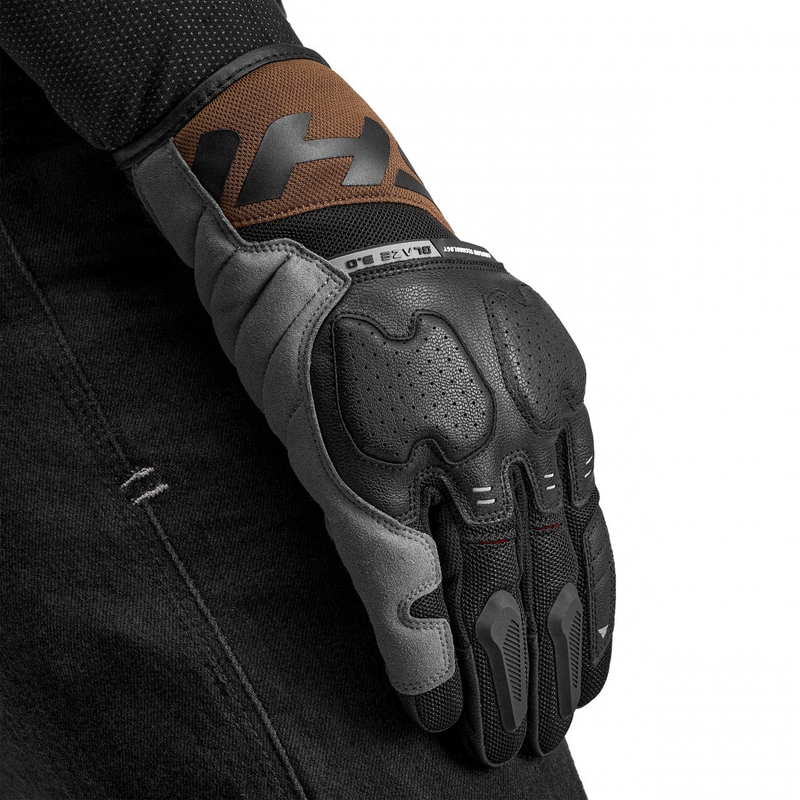 Shima Blaze 3.0 motociklo pirštinės rudos