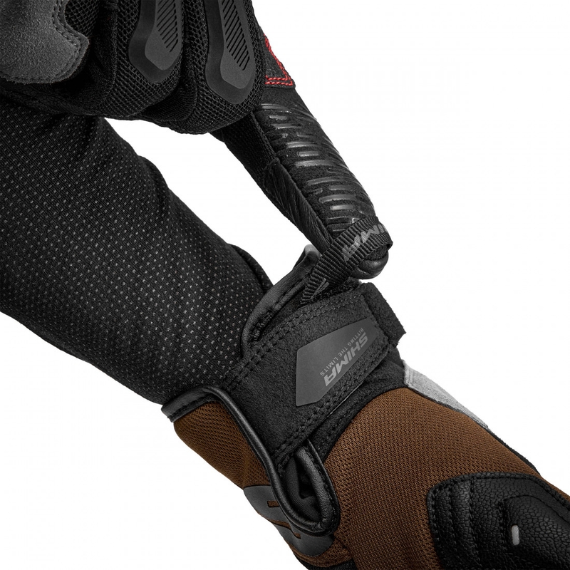 Shima Blaze 3.0 motociklo pirštinės rudos