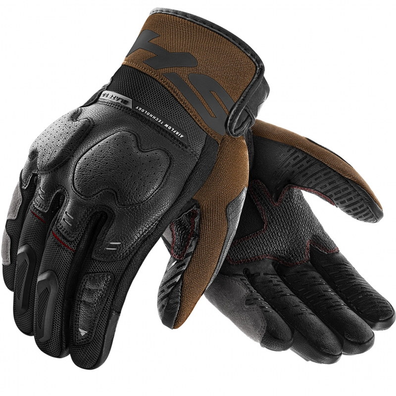 Shima Blaze 3.0 motociklo pirštinės rudos