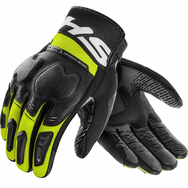 Shima Blaze 3.0 motociklo pirštinės, fluorescencinės geltonos