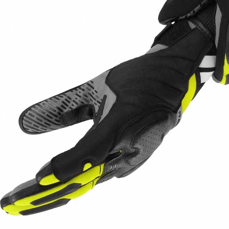 Shima Blaze 3.0 motociklo pirštinės, fluorescencinės geltonos