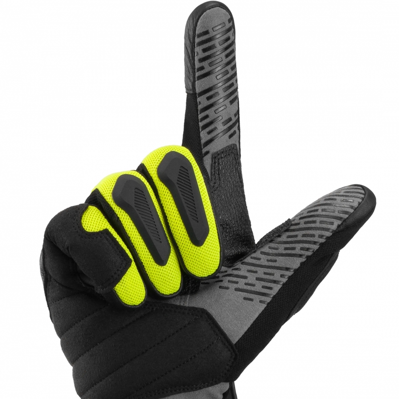 Shima Blaze 3.0 motociklo pirštinės, fluorescencinės geltonos